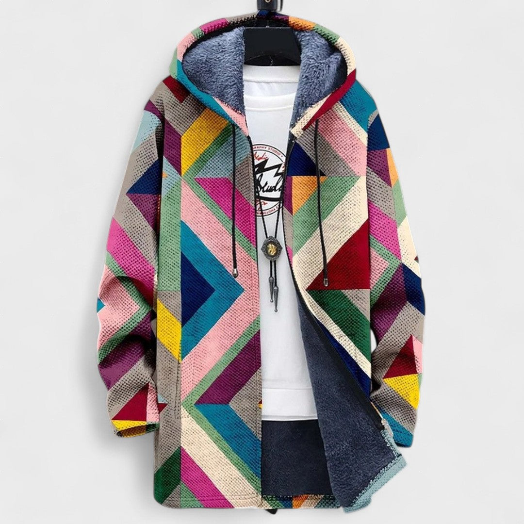 Alondra™ | Cárdigan artístico con estampado único