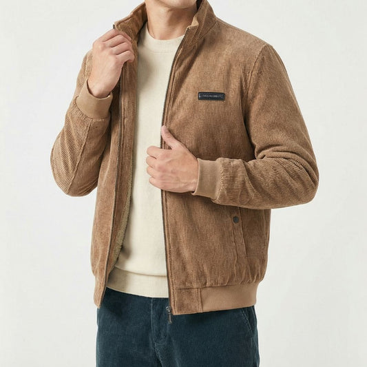 CHAQUETA DE PANA CON FORRO POLAR