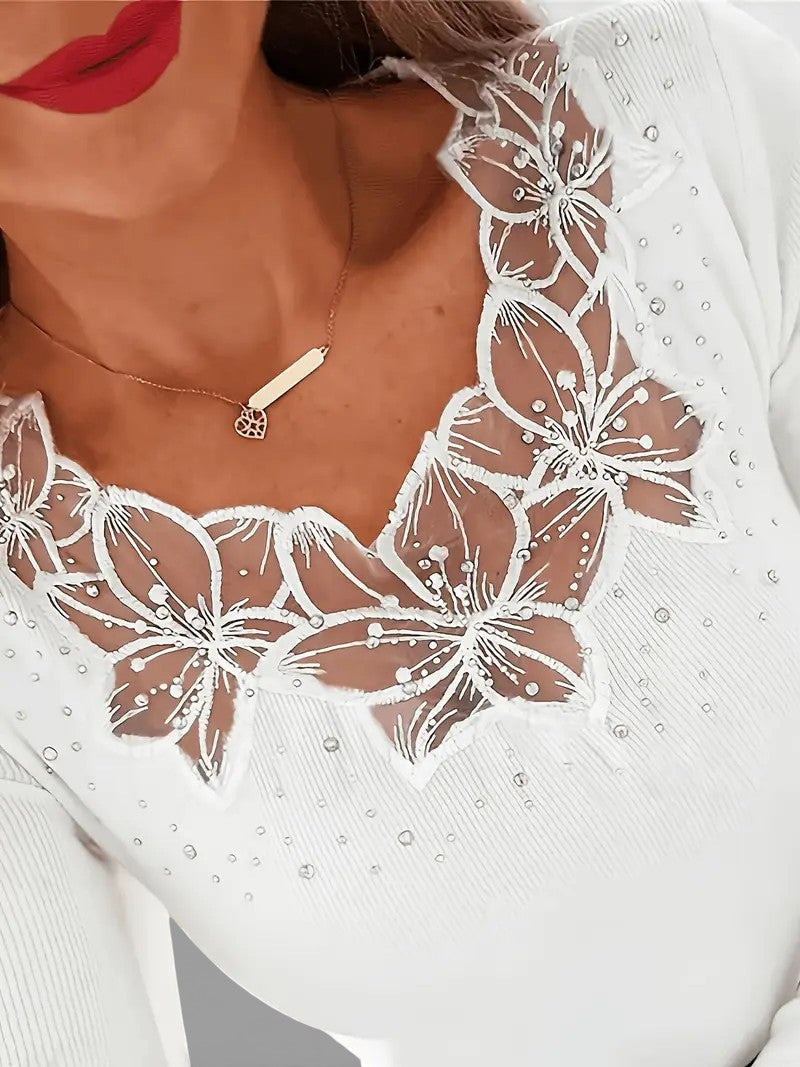 Aurora™ | Jersey elegante con escote en V