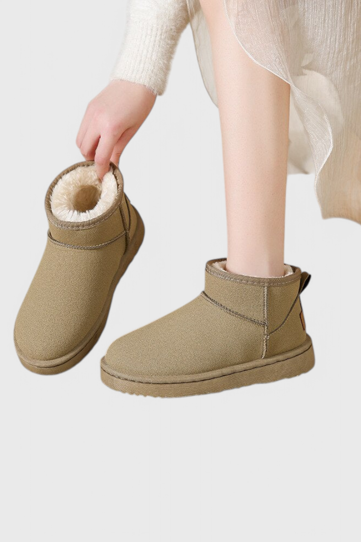 Adelaide Botas de Tobillo Forradas de Shearling