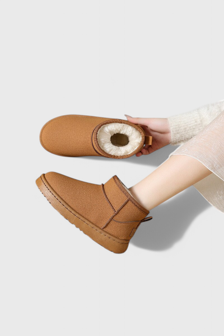 Adelaide Botas de Tobillo Forradas de Shearling